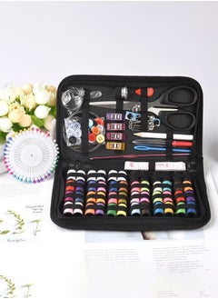 LA' PRECIOUS 172 Pcs Premium Sewing Supplies Mini Sew Kit Black Needle and Thread Bags With a Plethora of High-end Sewing Supplies Random Colors Mini Sewing Sets  - Image 2