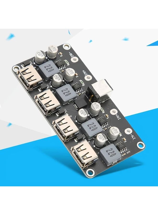 4 Port Fast Charging Module 12V 24V to QC3 0 USB Phone Charger Converter Board - Image 3