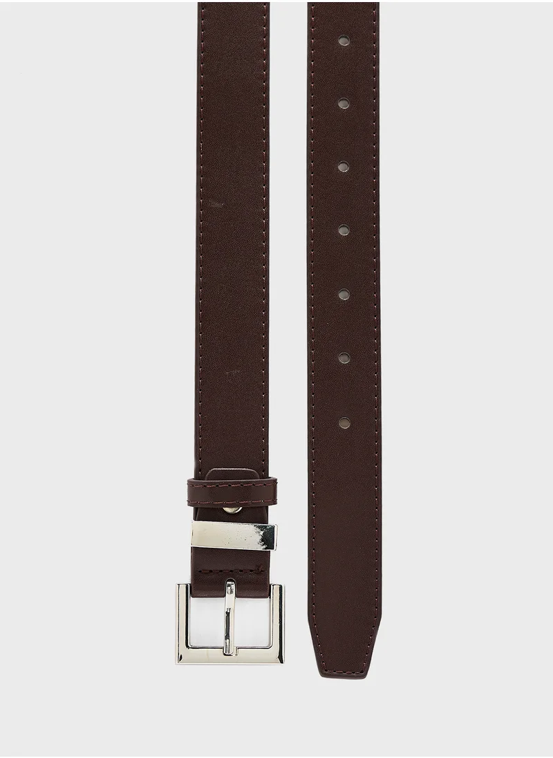 Ginger Square Buckle Belt