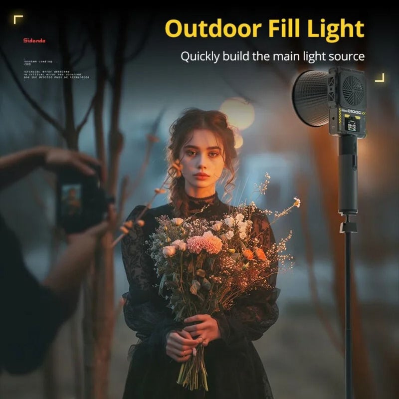Sidande Q100c Photography Light 100w RGB Full-Color Fill Light - Image 4