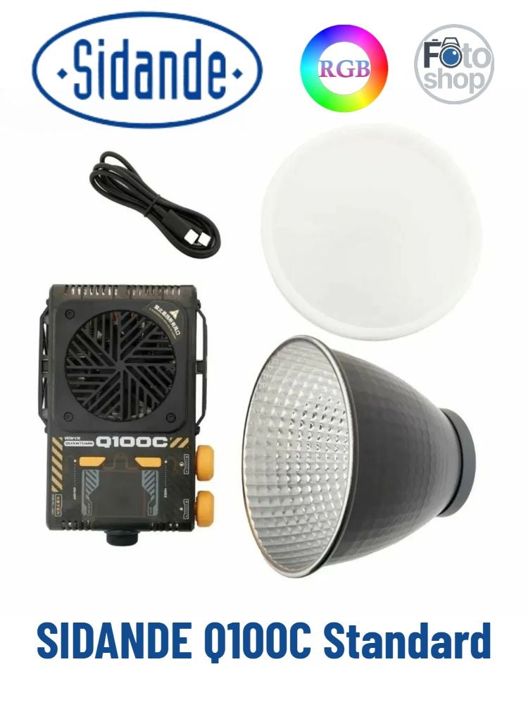 Sidande Q100c Photography Light 100w RGB Full-Color Fill Light - Image 1