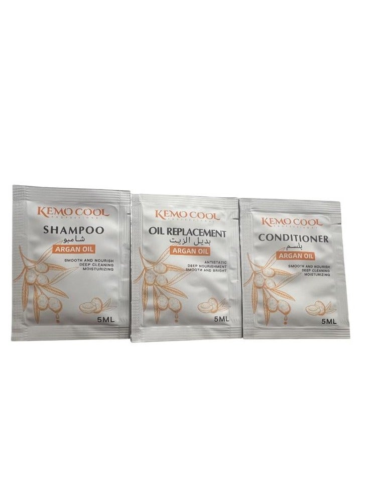 كيمو كول صبغة شعر كولاجين اشقر فاتح بدون لمعة الحجم  60+60+5+5+5 جودة عالية  100% - Image 3