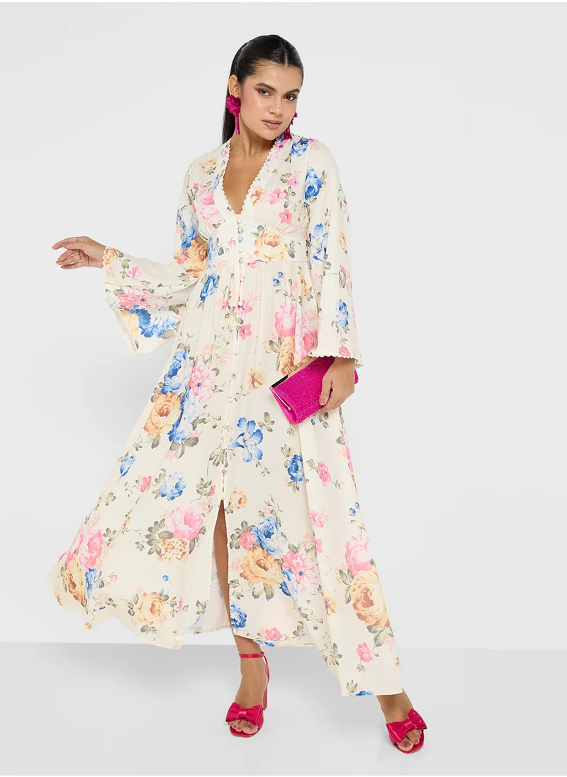 ELLA Floral Print Dress