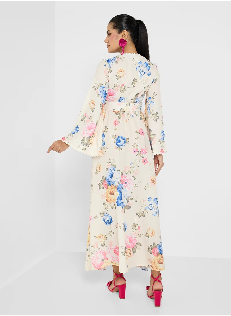 ELLA Floral Print Dress