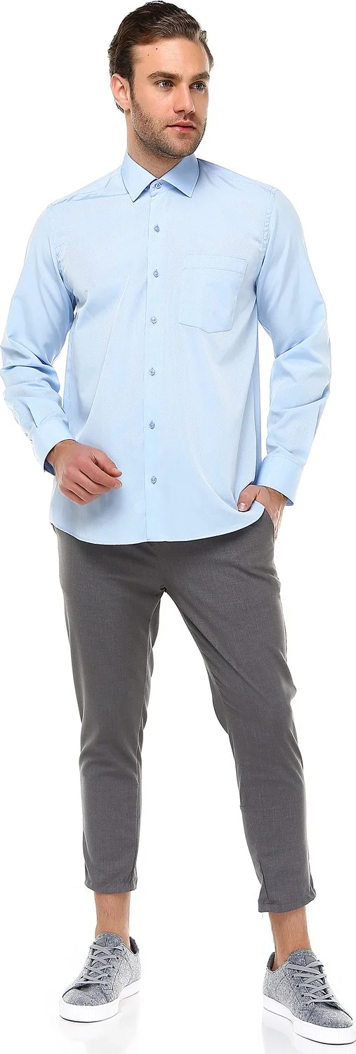 فاريتا Classic Cut Dot Patterned Men's Shirt