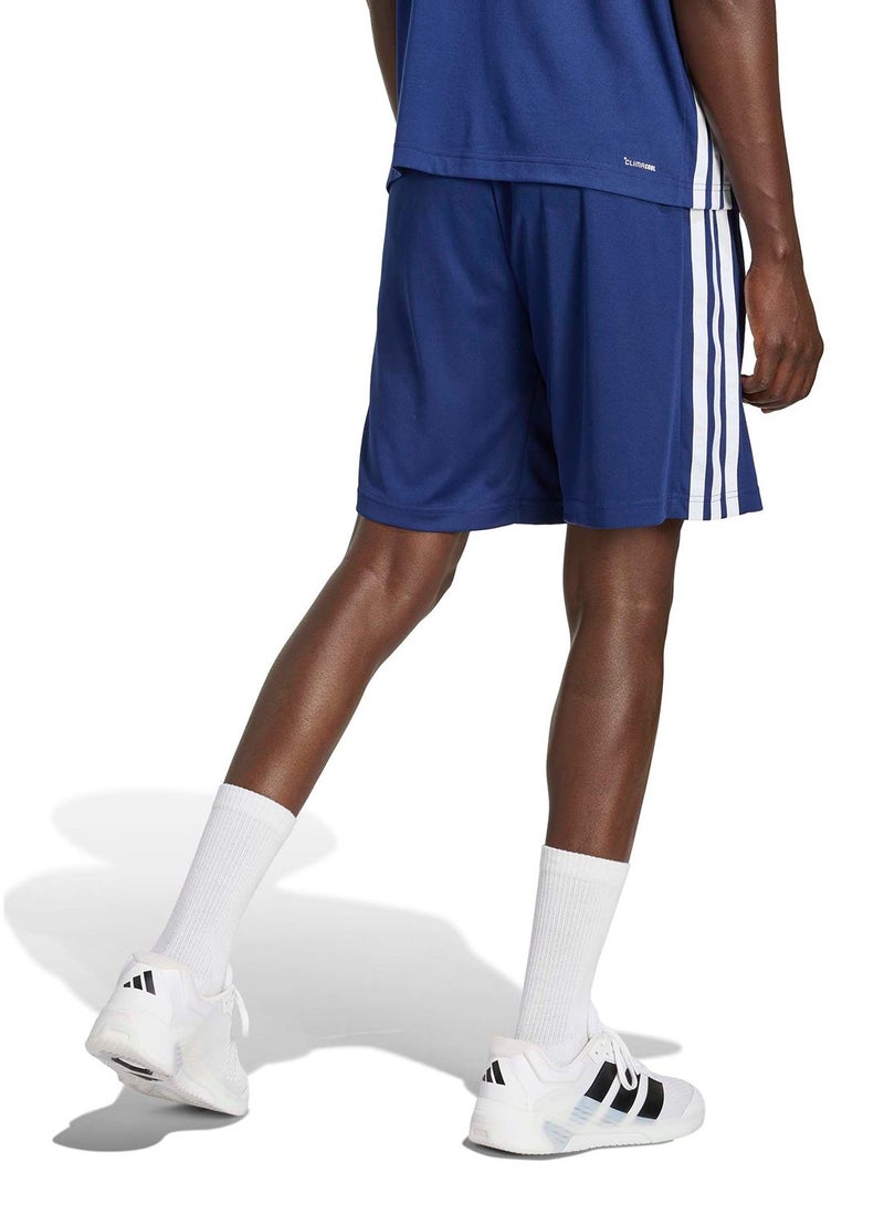 Adidas Workout Essentials Base 3-Stripes Pique Short 9Inch - Image 2