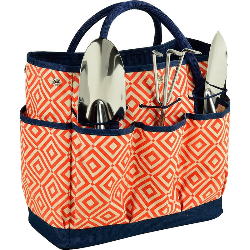 Picnic at Ascot Picnic at Ascot Gardening Tote with 3 Stainless Steel Tools Designed  Assembled in the USA