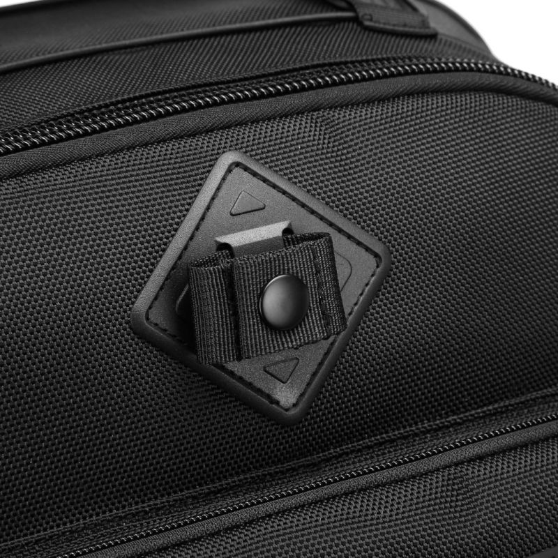 OZUKO Men's tactical backpack, waterproof and wear-resistant computer backpack, outdoor mountaineering large-capacity commuter travel bag 9601 black - Image 4