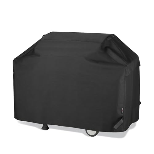 Unicook Outdoor Large Grill Cover 70 Inch, Heavy Duty Waterproof Gas Grill Cover for Outside, Fade Resistant Durable BBQ Protector, All Weather Protection for Backyard BBQs, Black - Image 1