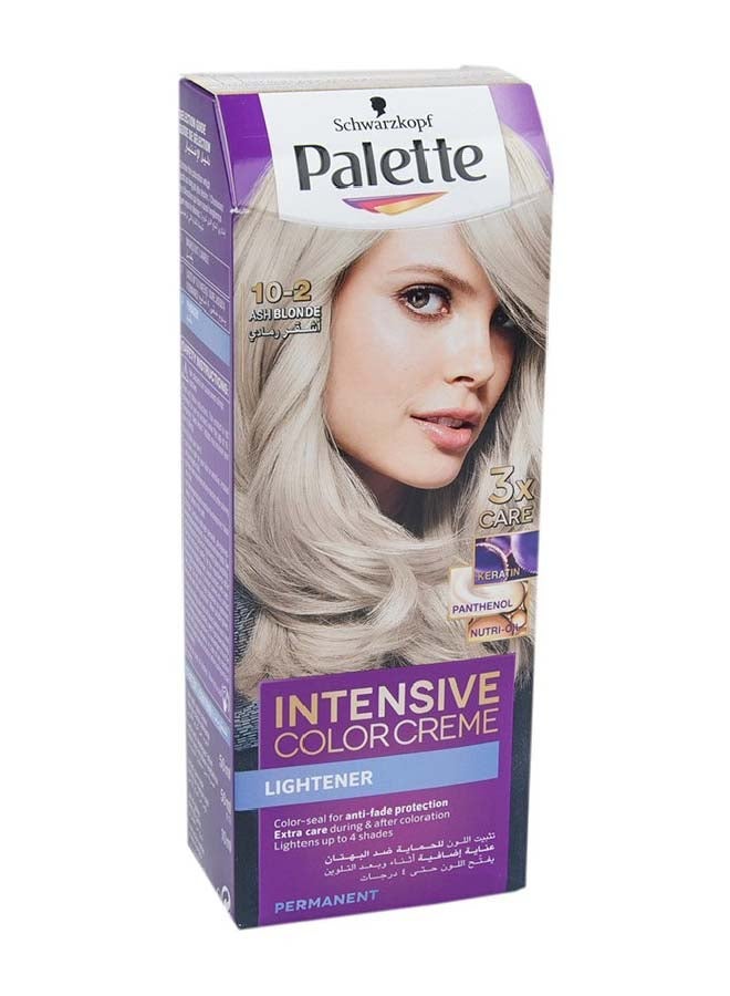 Palette Intensive Colour Cream 10-2, Ash Blonde 110ml - Image 2