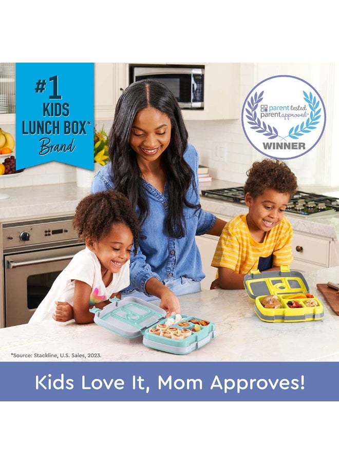Bentgo Kids Prints 5 Compartment Lunch Box Sea Life  - Image 2