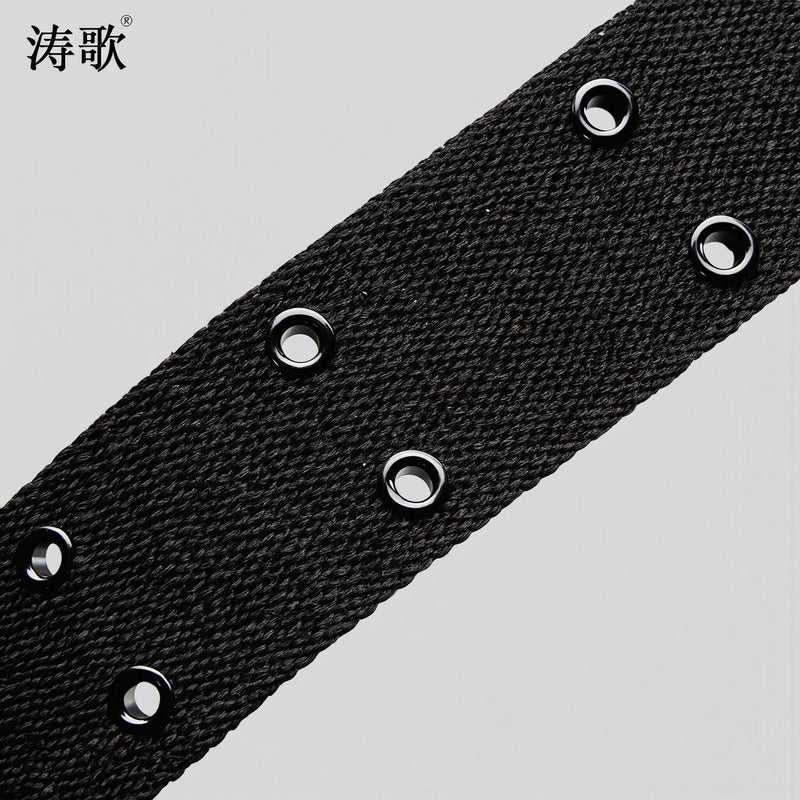 Universal Compatible Tactical Belt 125cm Standard Eyelet For Holster Pouch Mount - Image 5