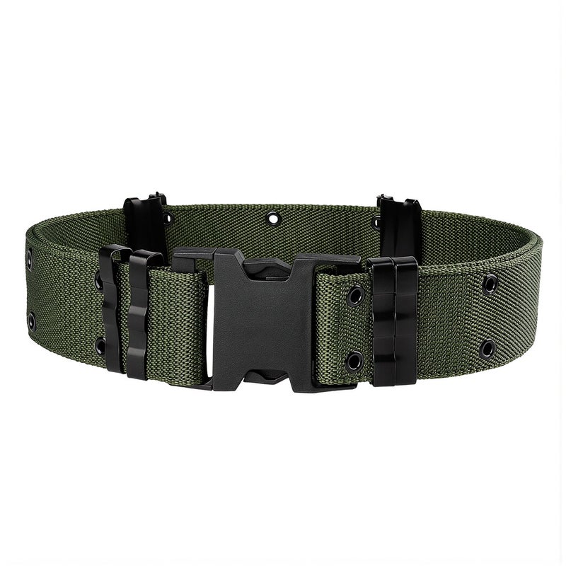 Universal Compatible Tactical Belt 125cm Standard Eyelet For Holster Pouch Mount - Image 1