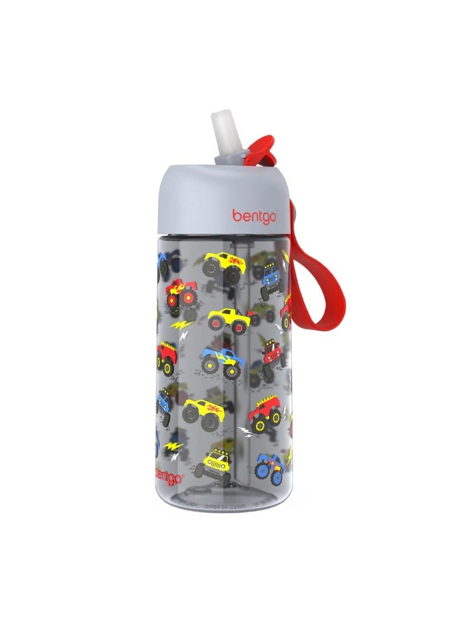 Bentgo Kinds Water Bottle  Trucks  450 ml  - Image 3