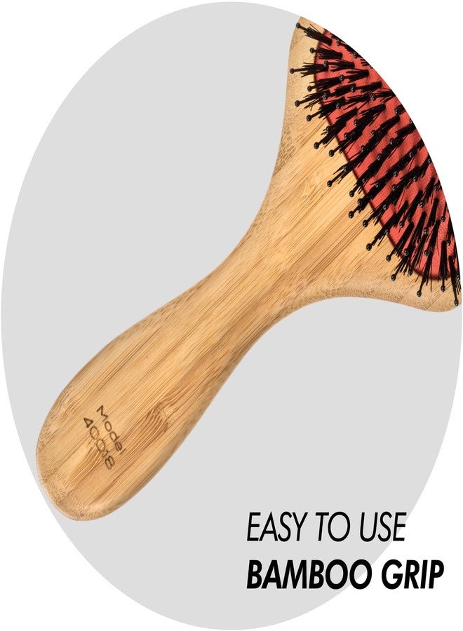 Sam Villa Artist Series Polishing Wooden Paddle Brush For Hair Styling - Image 5