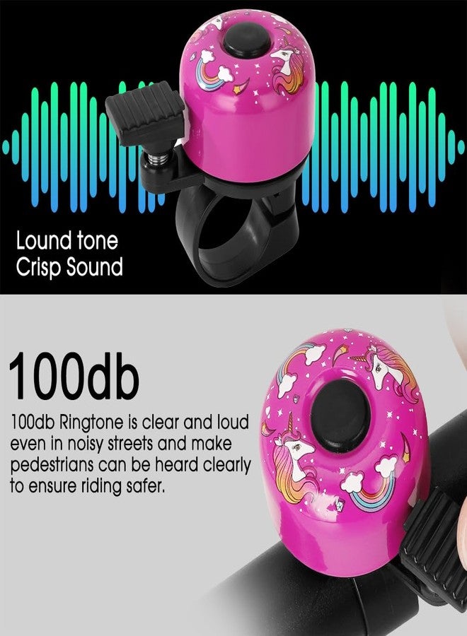 Kutrick Kid Bike Bell - Bicycle Bell for Kids Boys Girls Adults | 120db Classic Mini Loud Bike Ring - Cool Bike Bell Design with Crisp Clear Sound for MTB,BMX,City Bike,Scooter -Kid Bike Accessories - Image 4