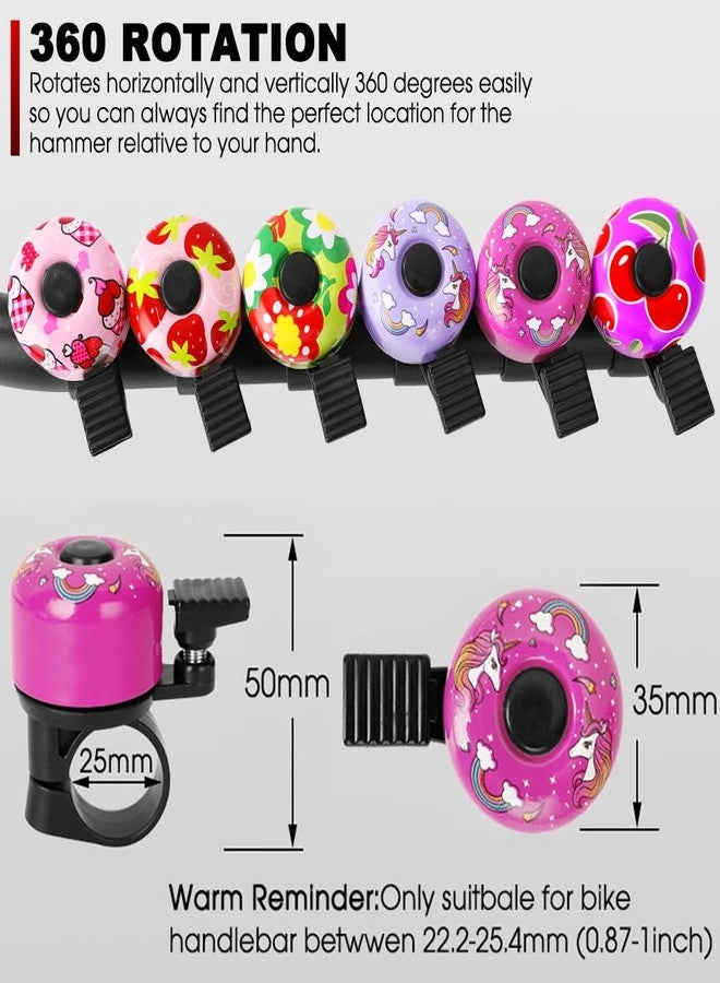 Kutrick Kid Bike Bell - Bicycle Bell for Kids Boys Girls Adults | 120db Classic Mini Loud Bike Ring - Cool Bike Bell Design with Crisp Clear Sound for MTB,BMX,City Bike,Scooter -Kid Bike Accessories - Image 3