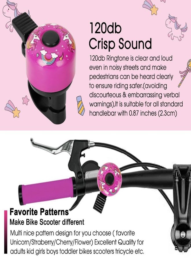 Kutrick Kid Bike Bell - Bicycle Bell for Kids Boys Girls Adults | 120db Classic Mini Loud Bike Ring - Cool Bike Bell Design with Crisp Clear Sound for MTB,BMX,City Bike,Scooter -Kid Bike Accessories - Image 2