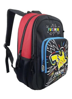 Pokemon Backpack, Pikachu, School Backpack, Trolley Backpack, School Supplies, Backpack, Black, Official Product  - Image 2