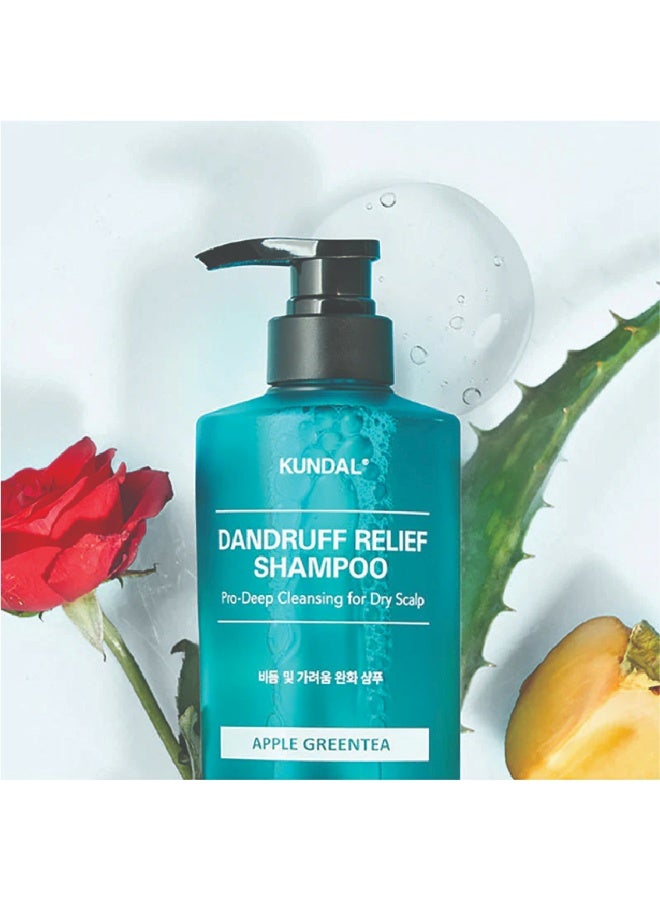 Kundal Dandruff Relief Shampoo - Apple Green Tea 500ml - Image 3