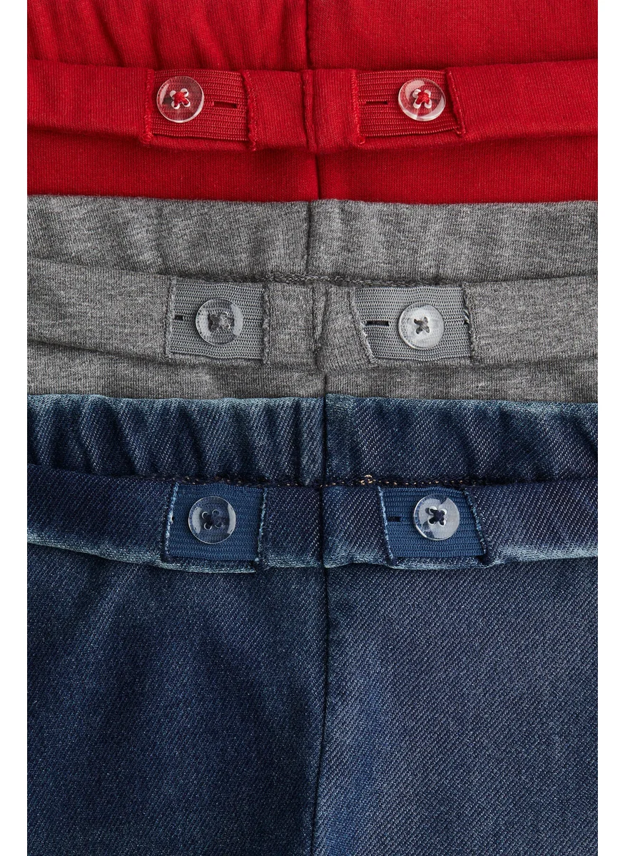 اتش اند ام 3-Pack Brushed-Inside Leggings