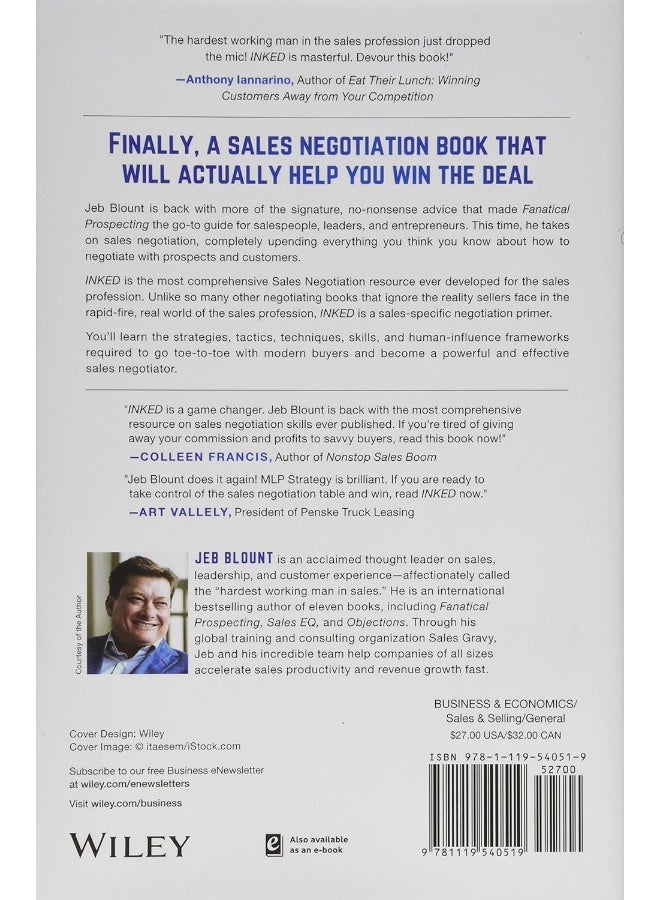 Inked: The Ultimate Guide to Powerful Closing and Sales Negotiation Tactics that Unlock YES and Seal the Deal - Image 2