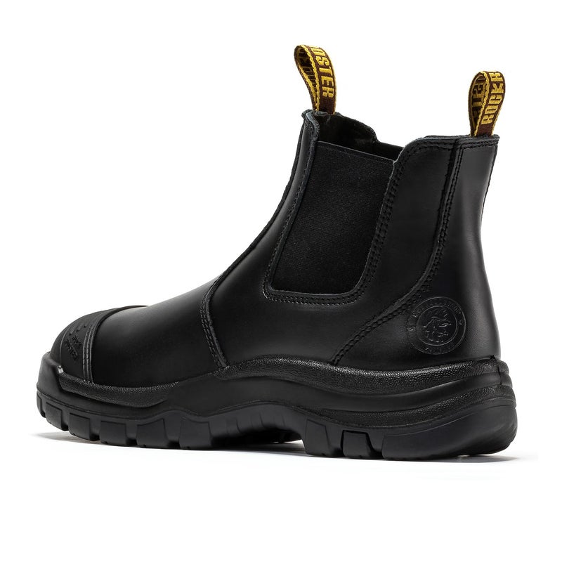ROCKROOSTER Lumen - 6 inch Soft Toe Rubber Outsole Slip On Work Boots for Men AK227NTRB-9 - Image 5
