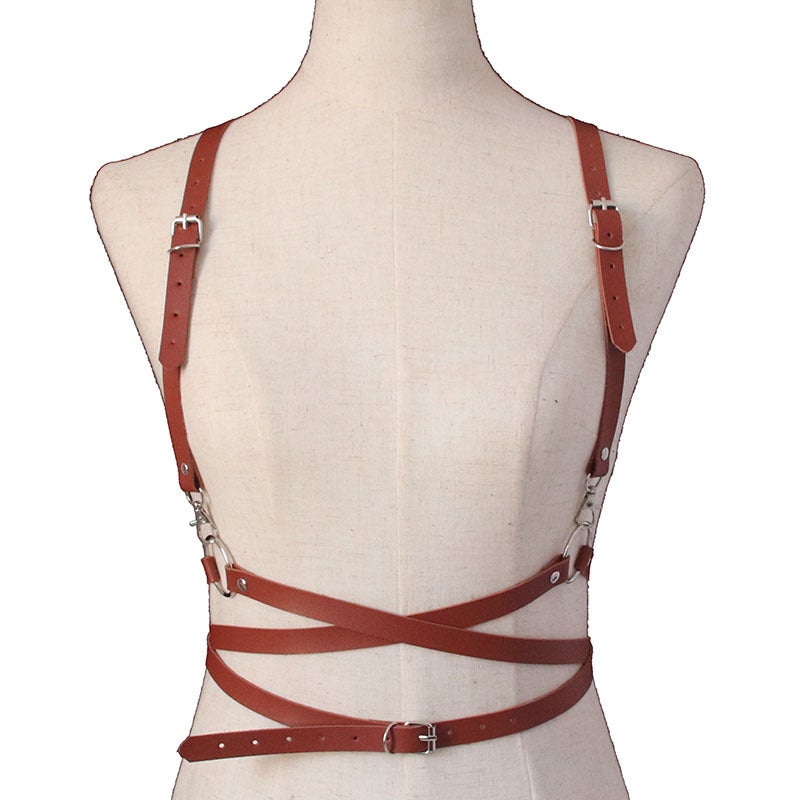 Celebrity Multi-Wrap Strap Waist Belt Fashion Accessory Light purple  - Image 5