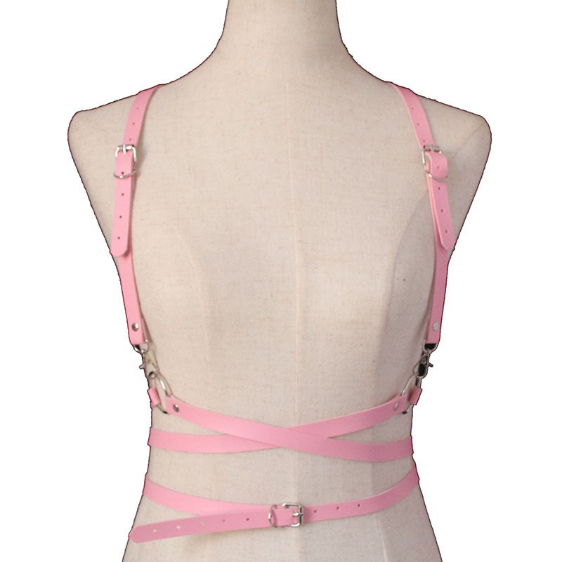 Celebrity Multi-Wrap Strap Waist Belt Fashion Accessory Light purple  - Image 4