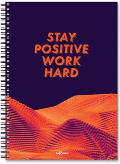 Le Color 4-Piece Notebook Set A4 Spiral Lined 200 Pages  - Image 4
