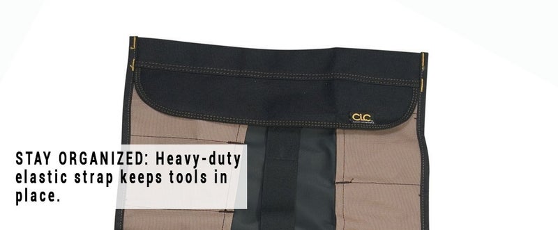 Custom Leathercraft Clc Custom Leathercraft 1173 Socket Tool Roll Pouch 32 Pocket - Image 5