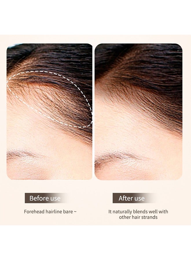 OCHEAL Soft Mist And Ssoftness Hairline Powde,Hairline Powder Magical Instantly Hair Line Shadow Quick Cover Hair Root Concealer with Puff Touch Root Cover Up for Thinning Hair Waterproof(Black)  - Image 4