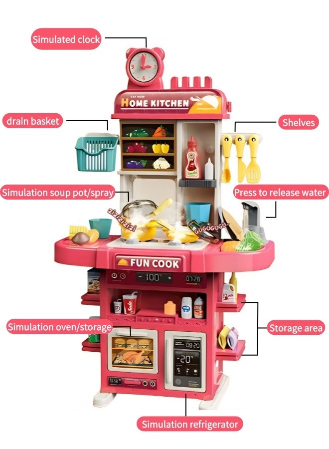 جني ثروة لعبة مطبخ للأطفال على شكل رذاذ، لعبة لعب للأطفال، مع رذاذ وضغط ماء، مناسبة للأطفال من عمر 3 سنوات فما فوق، مناسبة كهدية للأطفال في العيد الوطني، رمضان، أعياد الميلاد للأطفال، عيد الفصح وغيرها من الأعياد. - Image 3