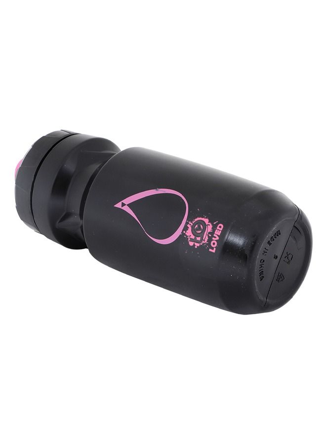 Biggdesign Moods Up Love Water Bottle 600 ML Black - Image 4