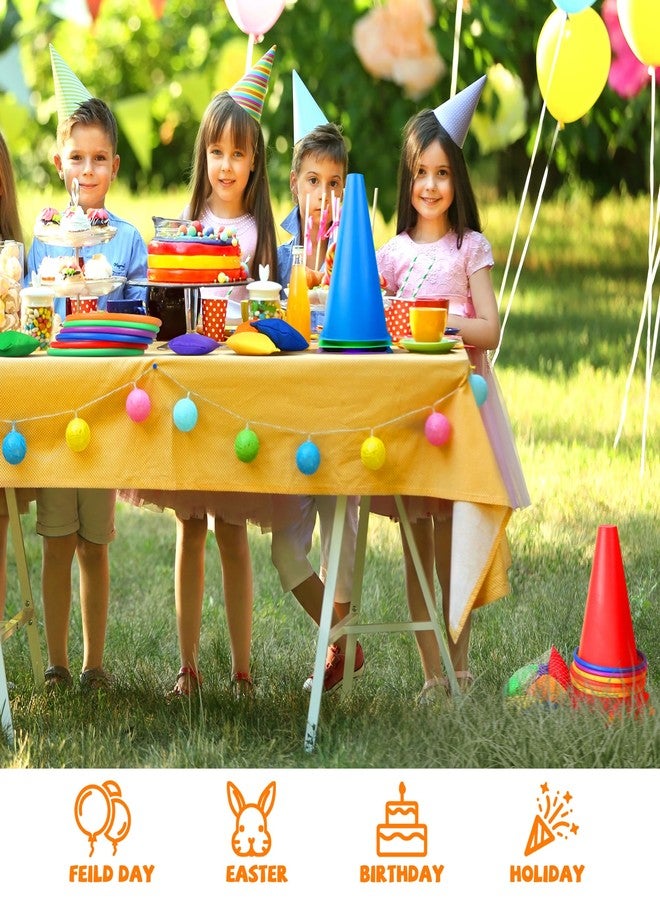 Alyoen 31 PCS Christmas Carnival Games, 3 in 1 Indoor Outdoor Bean Bag Ring Toss Games for Kids Birthday Party, Plastic Soft Cones Yard Lawn Game for Family Party Kid's Gift - Image 5