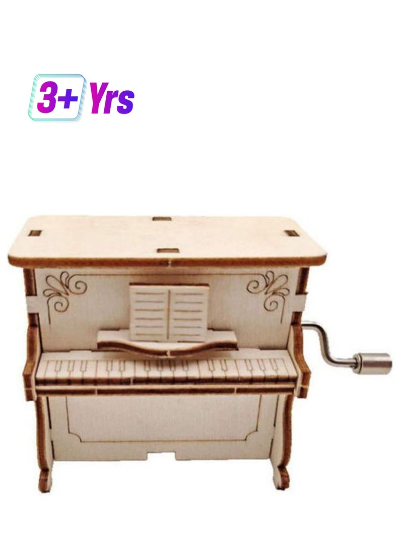 NIBEMINENT TY1621 DIY Hand-Assembled Music Box Kit 3_years