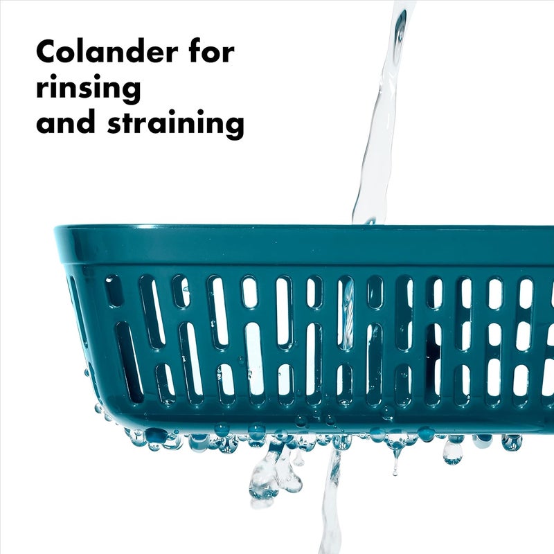 OXO Prep and Go Container with Colander - Ideal for Washing and Storing Fruits and Vegetables - Image 4