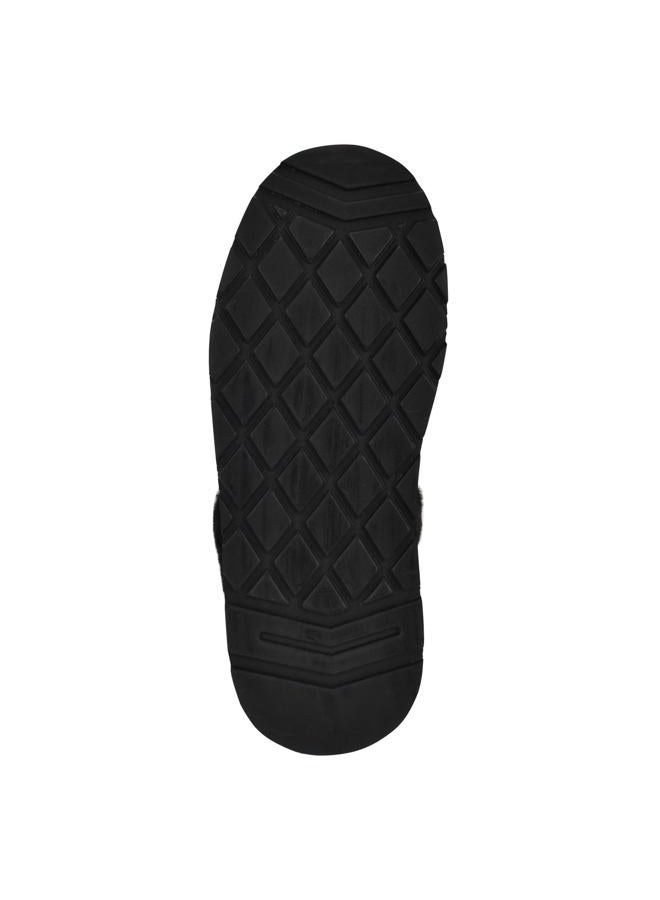 GUESS شبشب دانكاس للنساء، دينيم أسود بشعار من الكريستال 002، 39.5 EU - Image 4