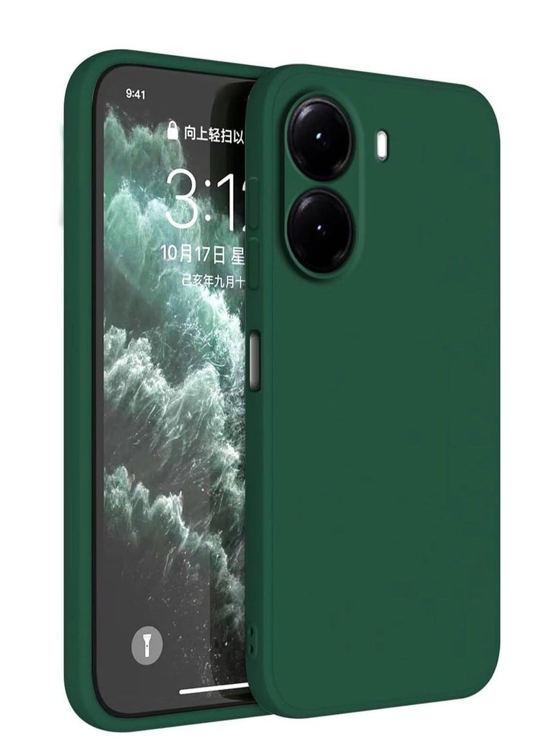 Raxoom Premium Soft Silicone Case for Xiaomi Poco X7 Pro 5G with Anti-Scratch Protection, Inner Microfiber Lining, and Enhanced Camera Guard - Image 1