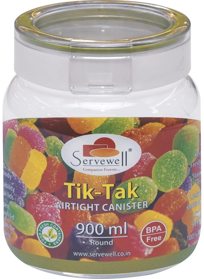 Servewell Servewell Tik Tak Rnd Canister 900Ml (Tt 203)
