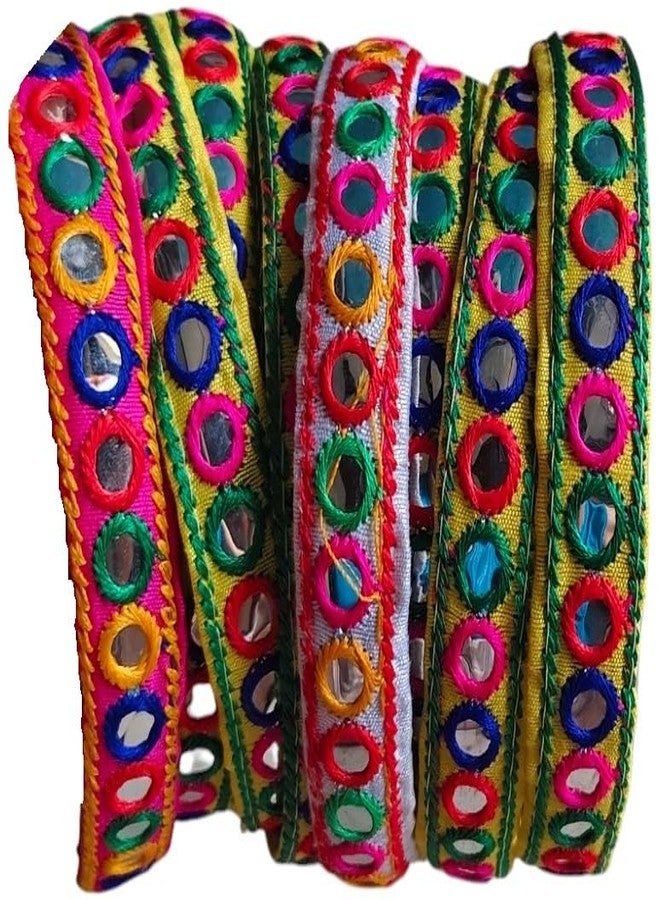 Doorbag طوق شعر فاخر مصنوع يدويًا من الدانتيل الكوتشي مع تطريز أبلا، مناسب للفتيات والسيدات والمراهقات، إكسسوارات شعر (نفس تطريز أبلا، لون عشوائي، عرض 2 سم، قطعة واحدة) - Image 1