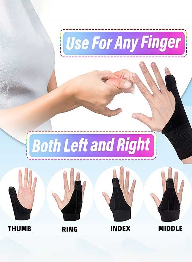 RAWAID Finger Splint for Pinky & Wrist Support – Pain Relief for Broken Fingers, Carpal Tunnel, Arthritis, Tendonitis - Image 2