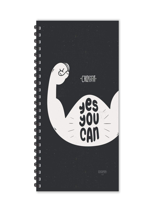 ESCAPER Yes You Can Motivational Quotes Diary (Ruled - A5-8.5 x 5.5 inches), Quotes on Diary, Diary Notepad, Diary for Boys, Diary for Girls, Diary for Kids, Diary for Office, Diary for Gift - Image 1