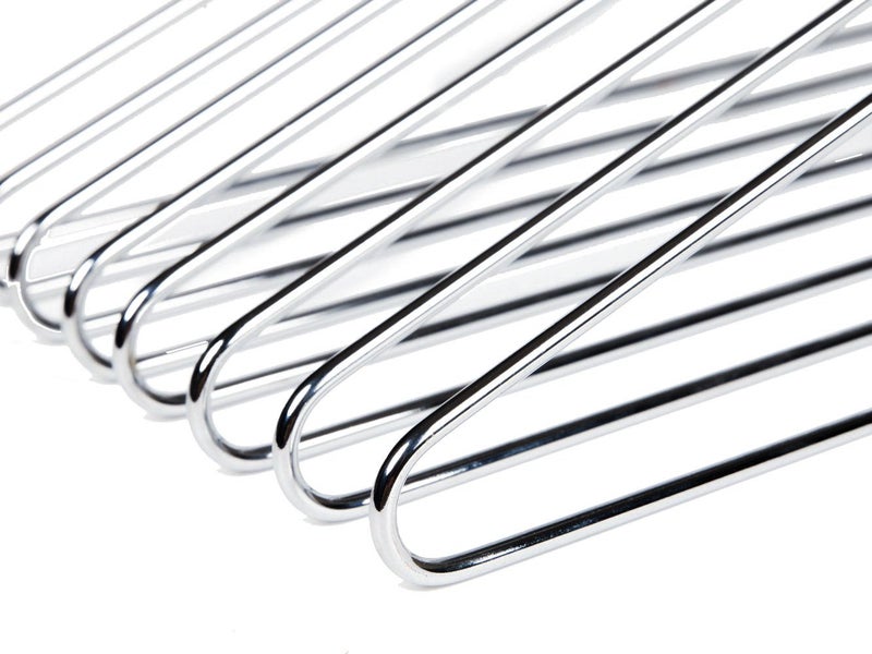 Quality Hangers 30 Quality Hangers Heavy Duty Metal Suit Hanger Coat Hangers with Polished Chrome 17 inch Wire Hangers (Suit Coat Hanger - 30 Pack) - Image 2