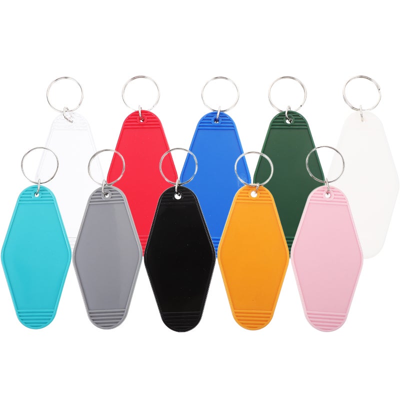 20Pcs Blank Luggage Labels Luggage Hanging Tags Keychain Tags Backpack Labels - Image 3