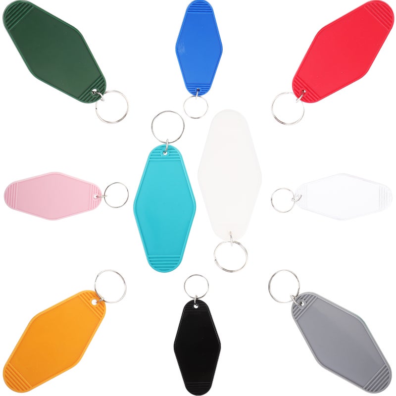 20Pcs Blank Luggage Labels Luggage Hanging Tags Keychain Tags Backpack Labels - Image 4