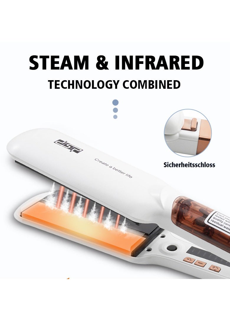 DSP Home Use Two-in-one Infrared Steam Splint For Straight And Curly Hair  - Image 2