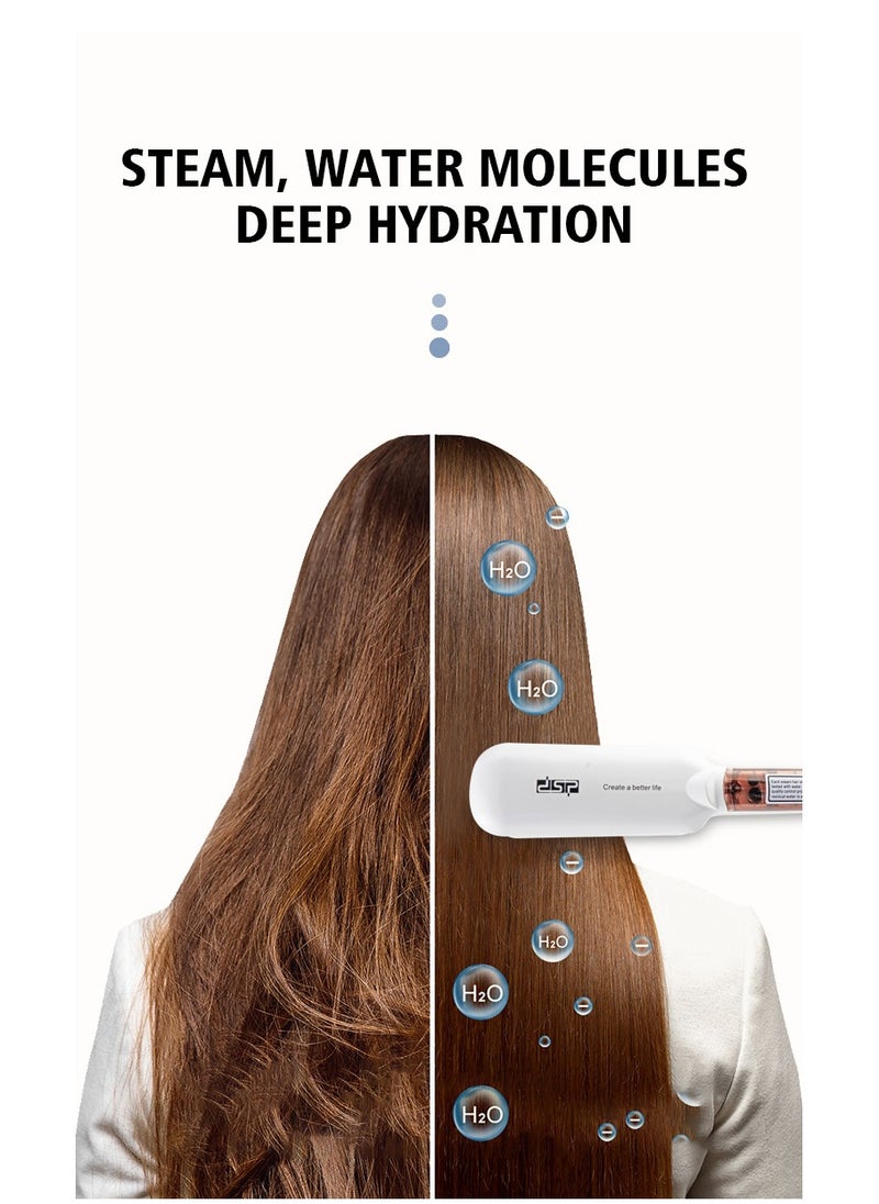 DSP Home Use Two-in-one Infrared Steam Splint For Straight And Curly Hair  - Image 4