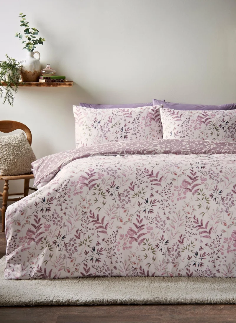 ماتلان Purple Leaves Duvet Set