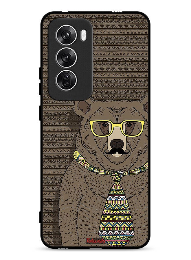 Tolwak Oppo Reno12 5G Protective Case Cover Mr Wolf - Image 1